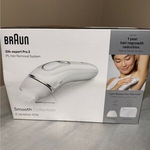 Braun Silk-expert Pro 3 IPL Hair Removal System - White